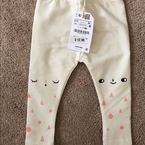 Zara Leggings 9-12 Months